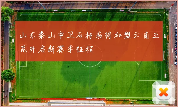 山东泰山中卫石柯或将加盟云南玉昆开启新赛季征程